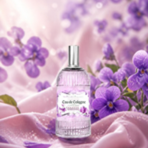Eau de Cologne à l'ancienne Parfum de Grasse-Violette-250 ml